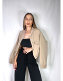 BOMBER BASIC BEIGE