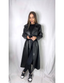 TRENCH BLAIR POLIPIEL NEGRA