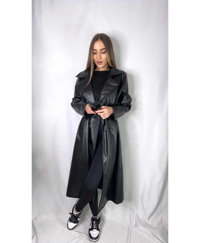 TRENCH BLAIR POLIPIEL NEGRA