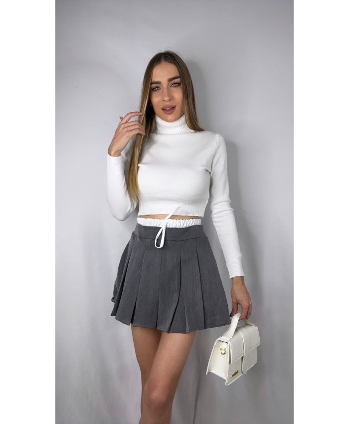 FALDA PANTALÓN YARA GRIS