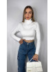 JERSEY LUCIA CROP BLANCO